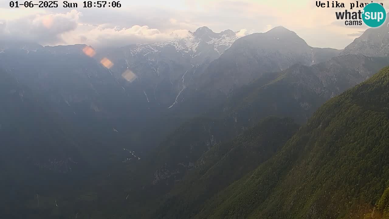 Valley Kamniške Bistrice | Webcam live Velika Planina