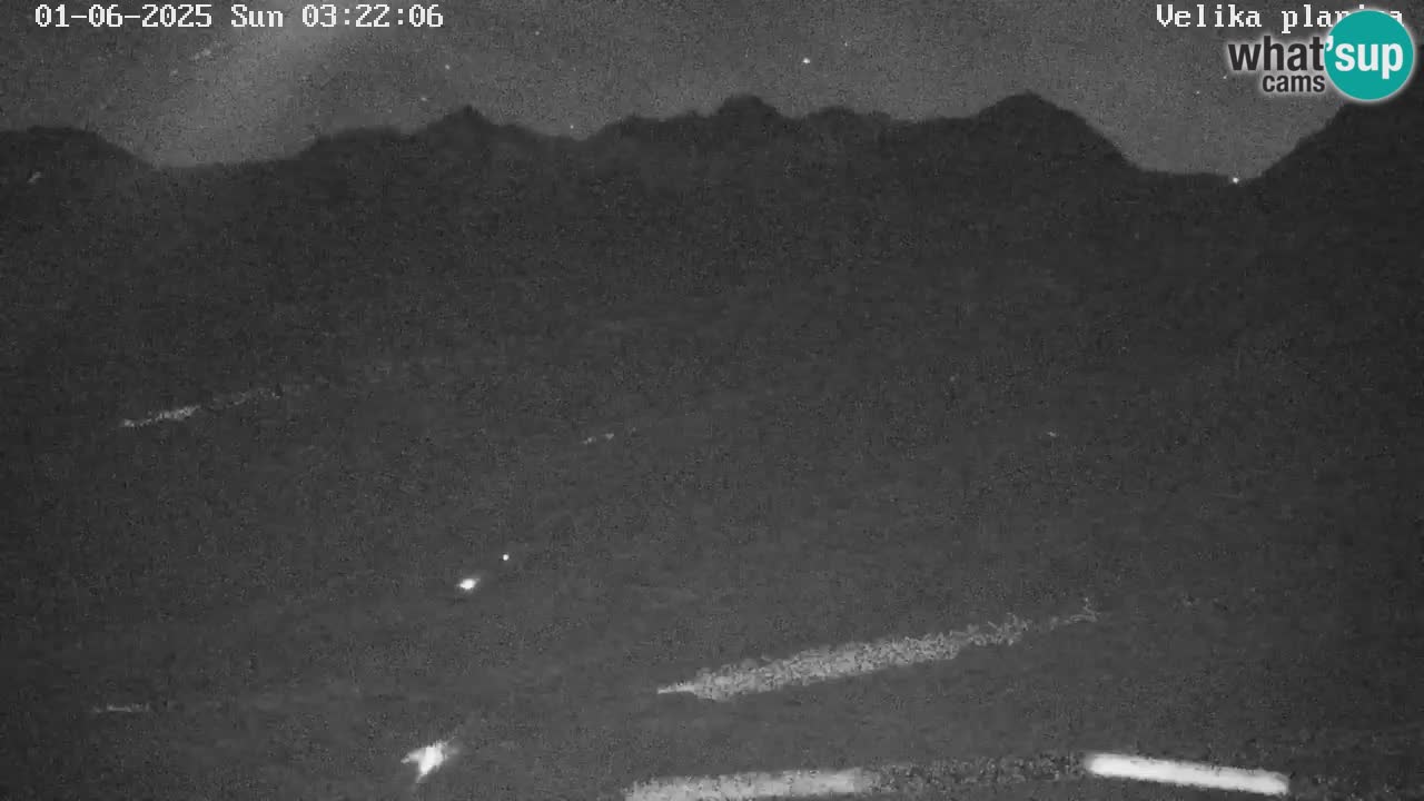 Valle Kamniška Bistrica | webcam Velika Planina