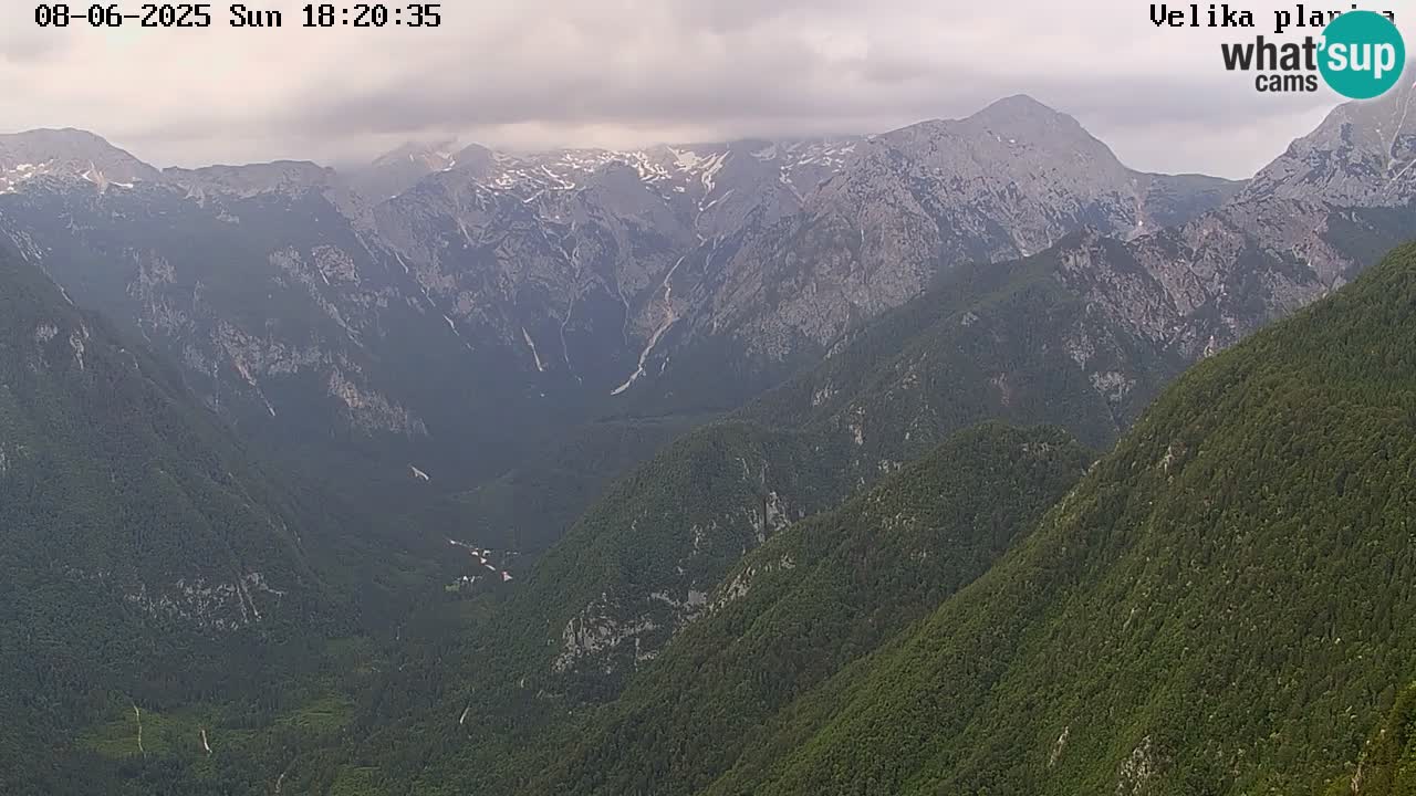 Kamniška-Bistrica Tals | Webcam Velika Planina