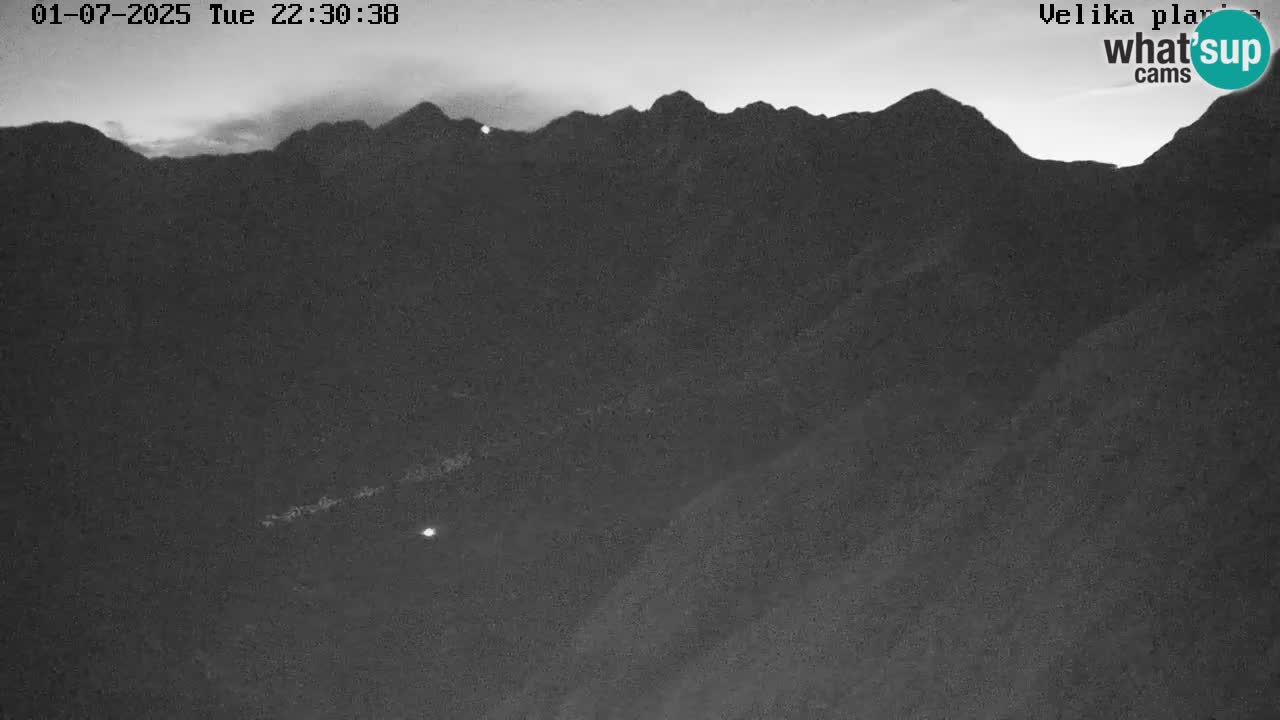 Dolina Kamniške Bistrice | Spletna kamera Velika Planina