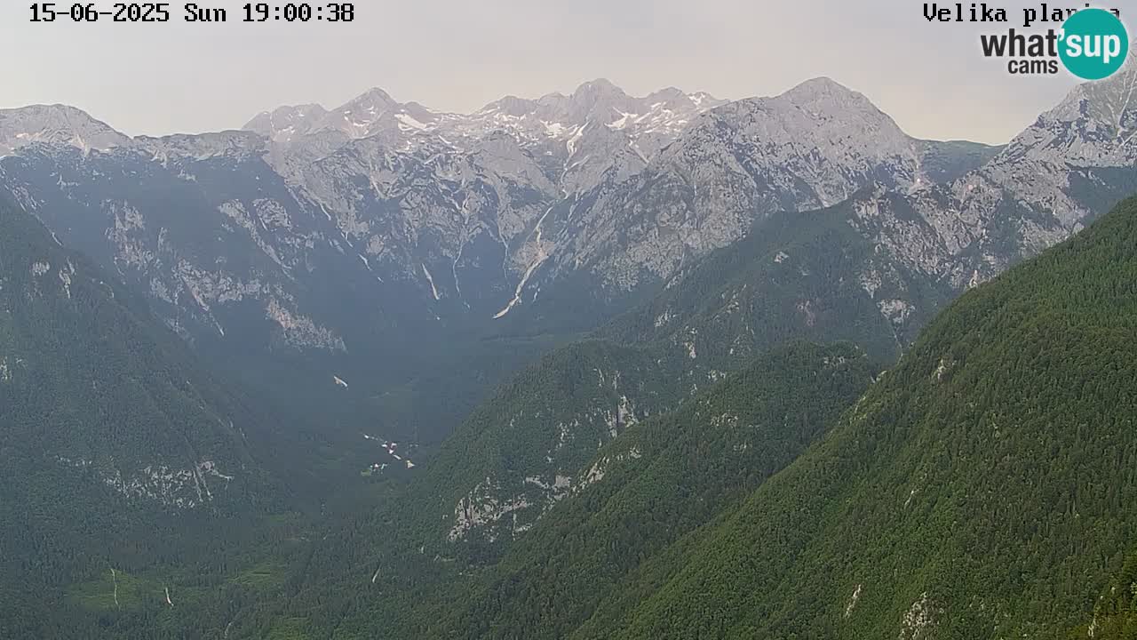 Valley Kamniške Bistrice | Webcam live Velika Planina