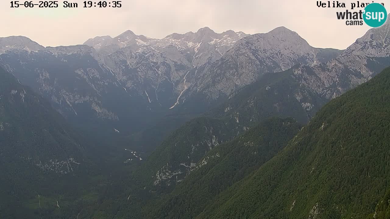 Valley Kamniške Bistrice | Webcam live Velika Planina
