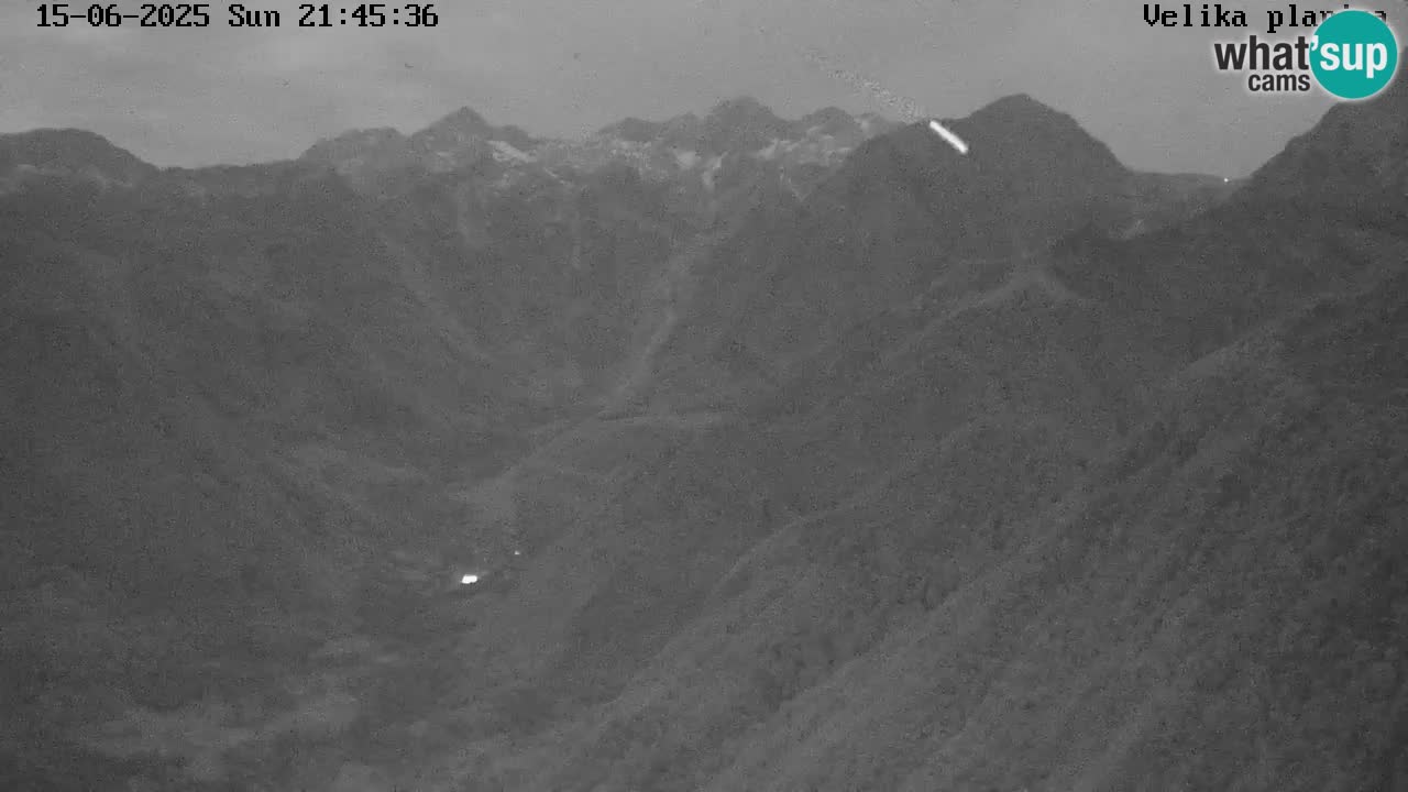 Valley Kamniške Bistrice | Webcam live Velika Planina
