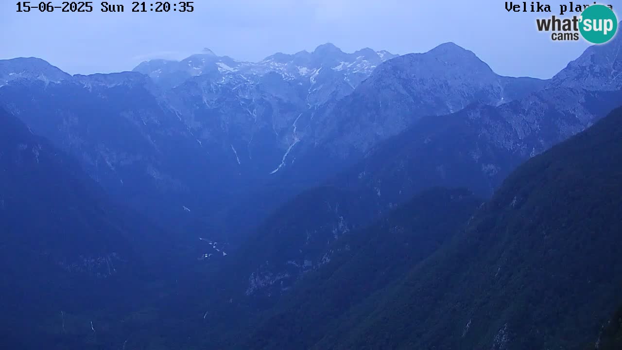 Valley Kamniške Bistrice | Webcam live Velika Planina