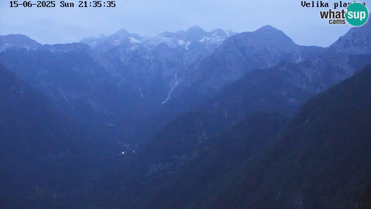 Valley Kamniške Bistrice | Webcam live Velika Planina