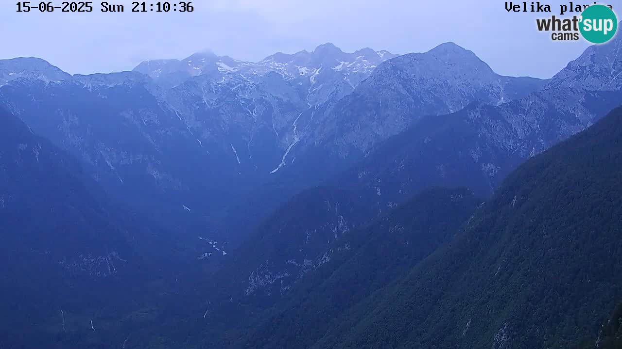 Valle Kamniška Bistrica | Webcam Velika Planina