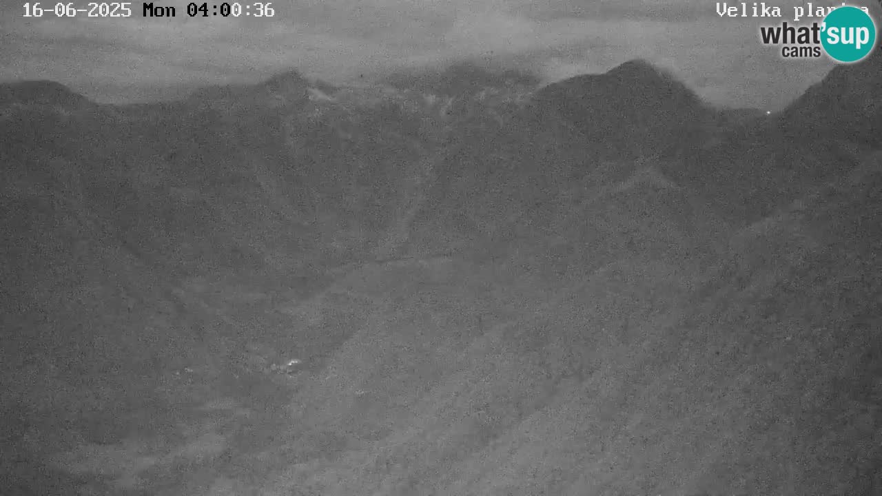 Valley Kamniške Bistrice | Webcam live Velika Planina