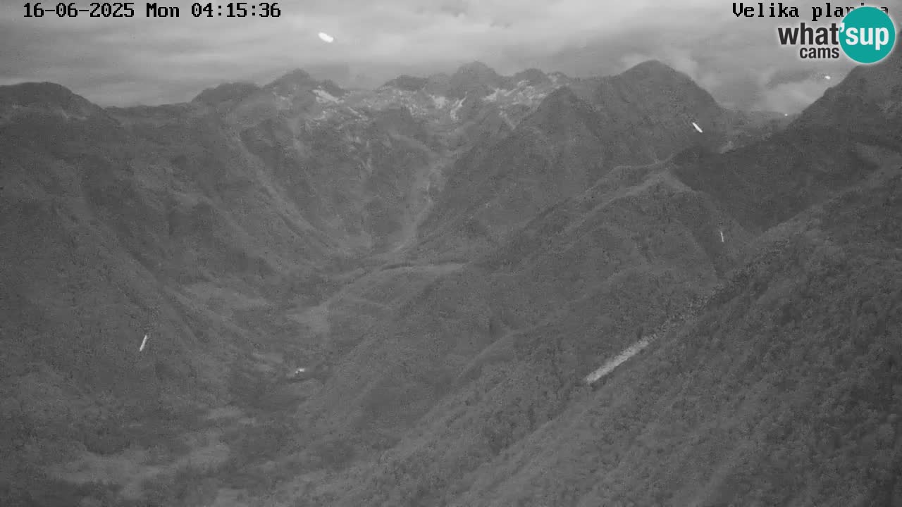 Kamniška-Bistrica Tals | Webcam Velika Planina