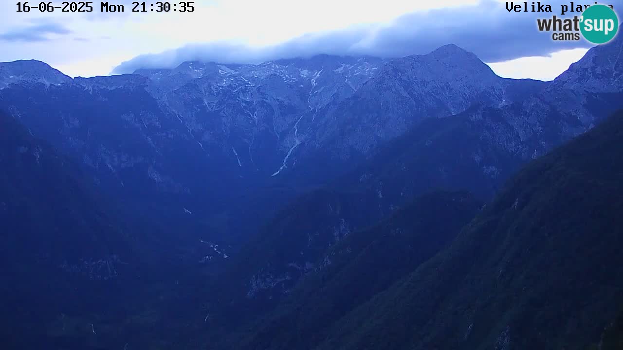 Dolina Kamniške Bistrice | Spletna kamera Velika Planina