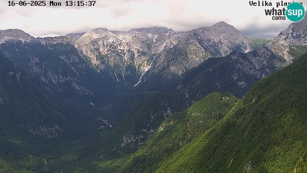 Kamniška-Bistrica Tals | Webcam Velika Planina