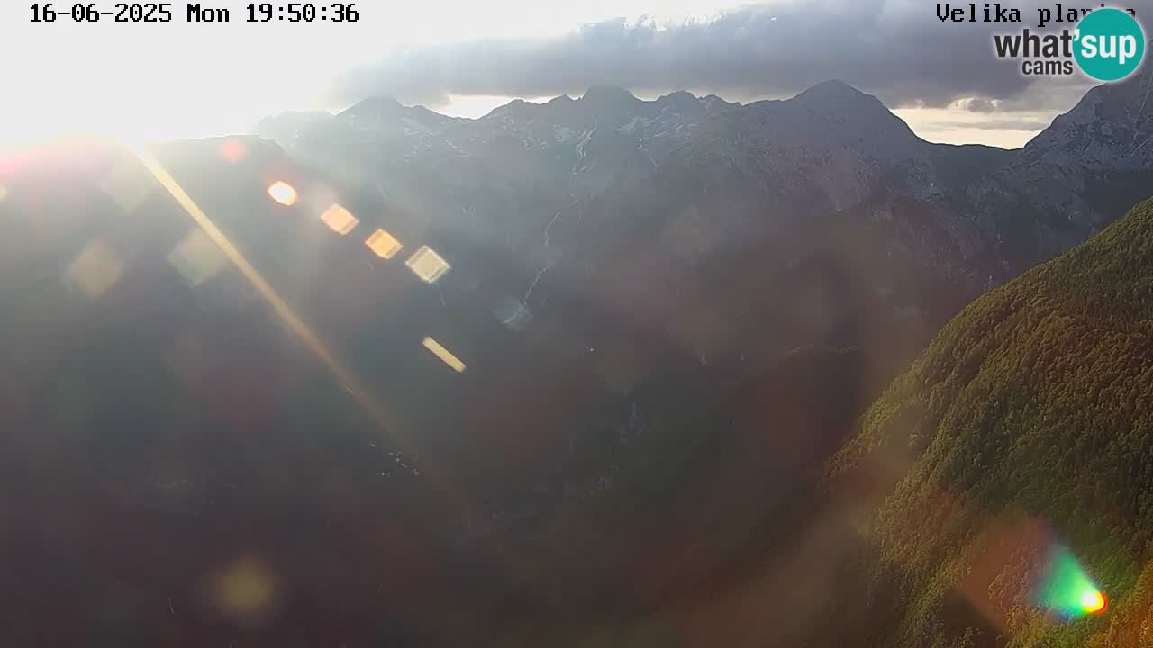 Dolina Kamniške Bistrice | Velika Planina web kamera
