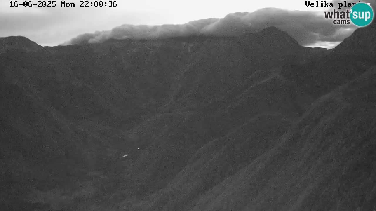 Vallée Kamniška Bistrica | webcam Velika Planina