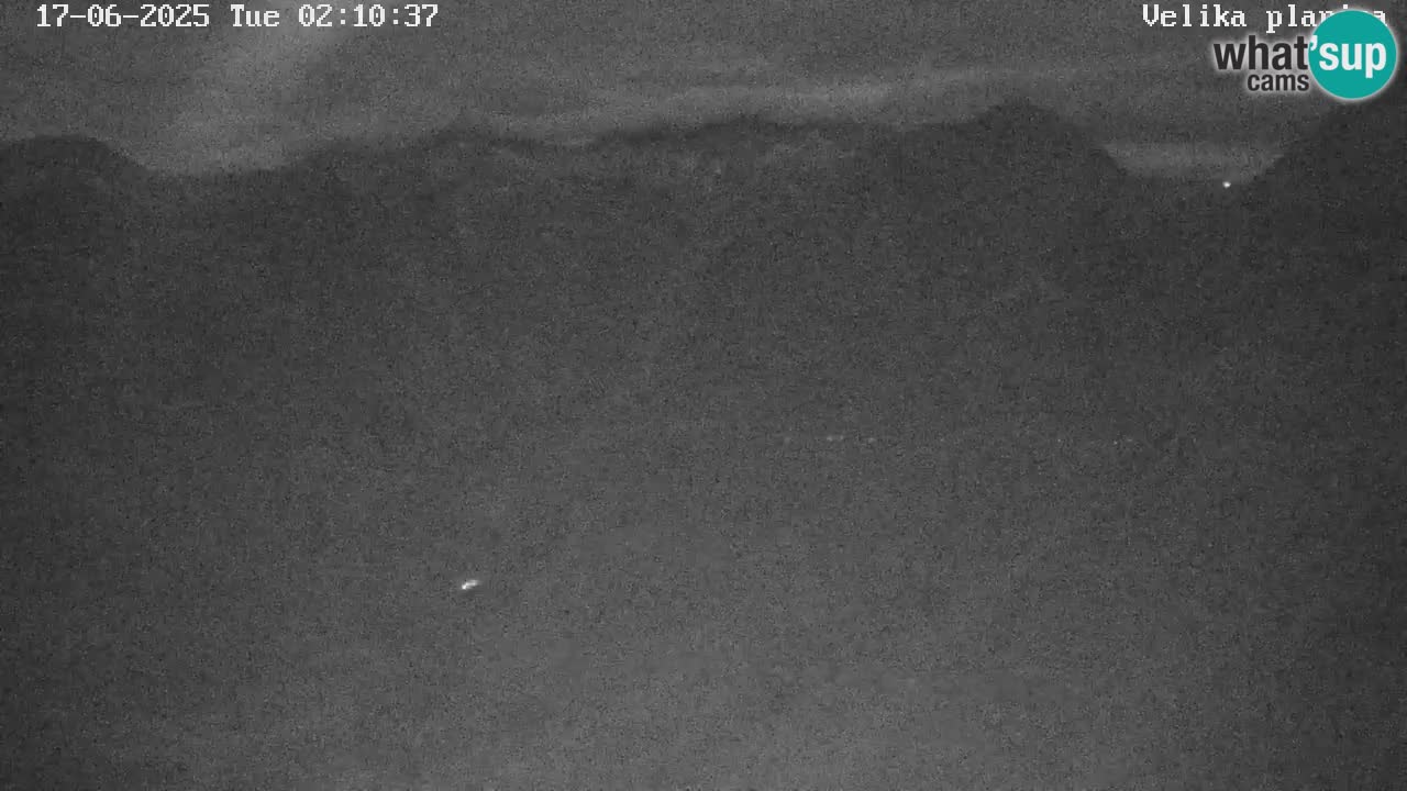 Valle Kamniška Bistrica | webcam Velika Planina