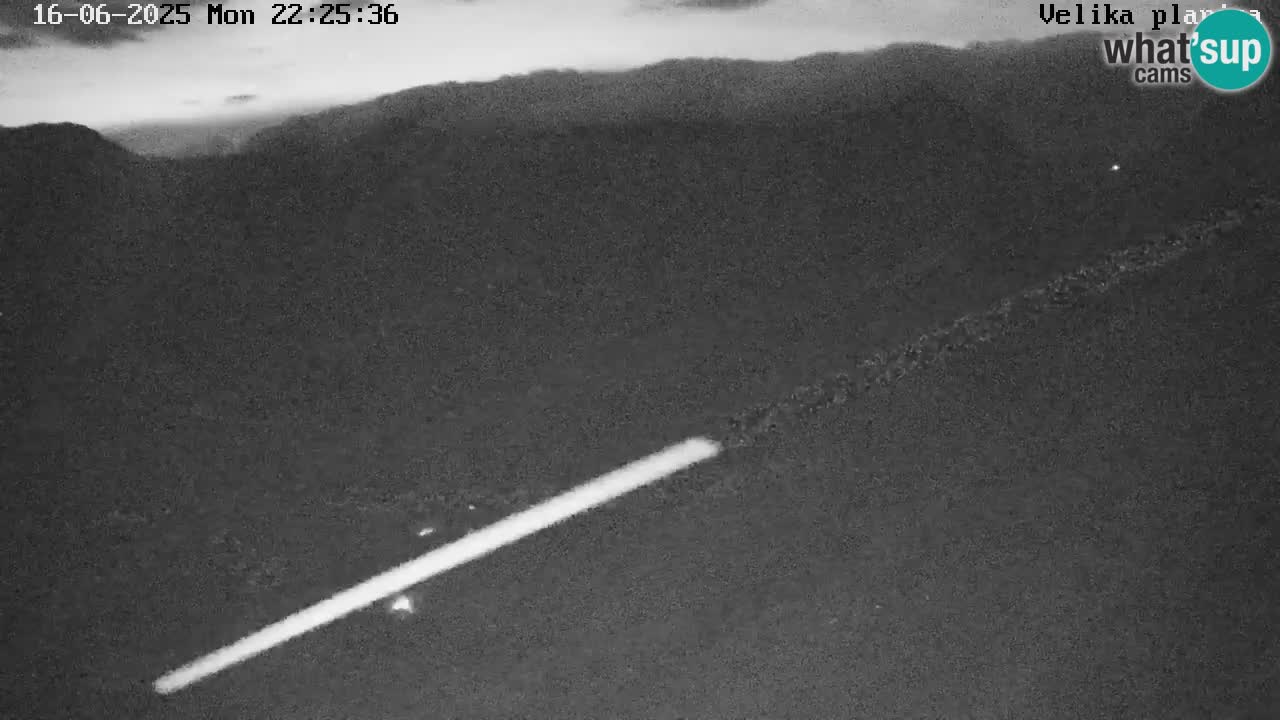 Valle Kamniška Bistrica | webcam Velika Planina