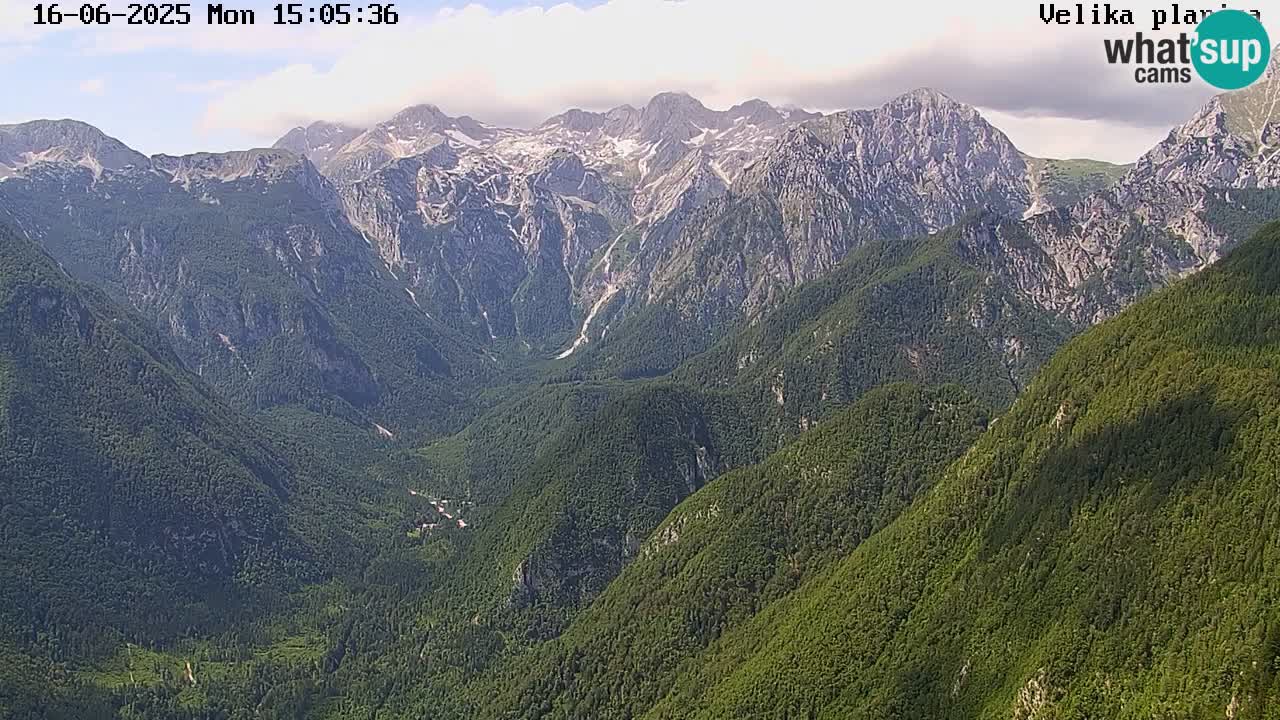 Kamniška-Bistrica Tals | Webcam Velika Planina