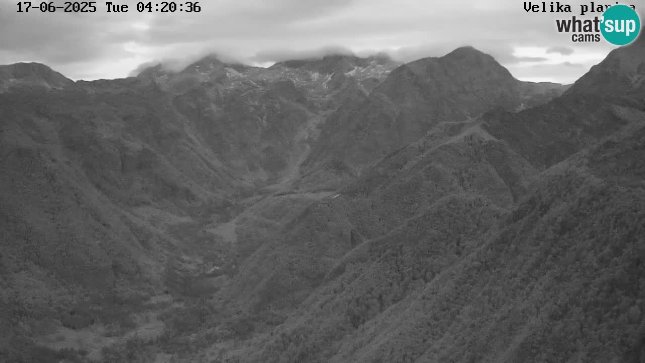 Kamniška-Bistrica Tals | Webcam Velika Planina