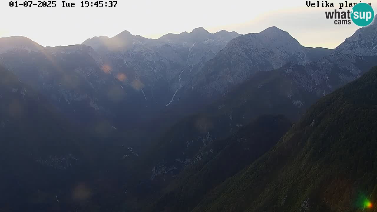 Kamniška-Bistrica Tals | Webcam Velika Planina