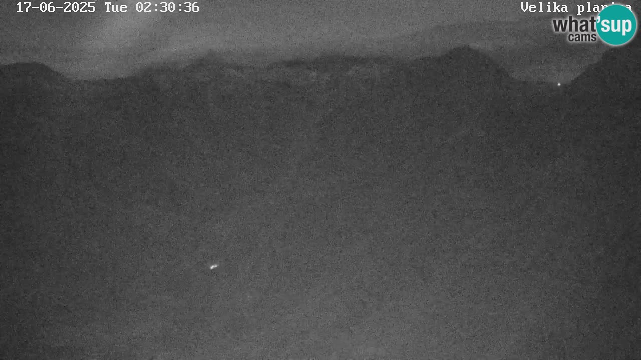 Valle Kamniška Bistrica | Webcam Velika Planina