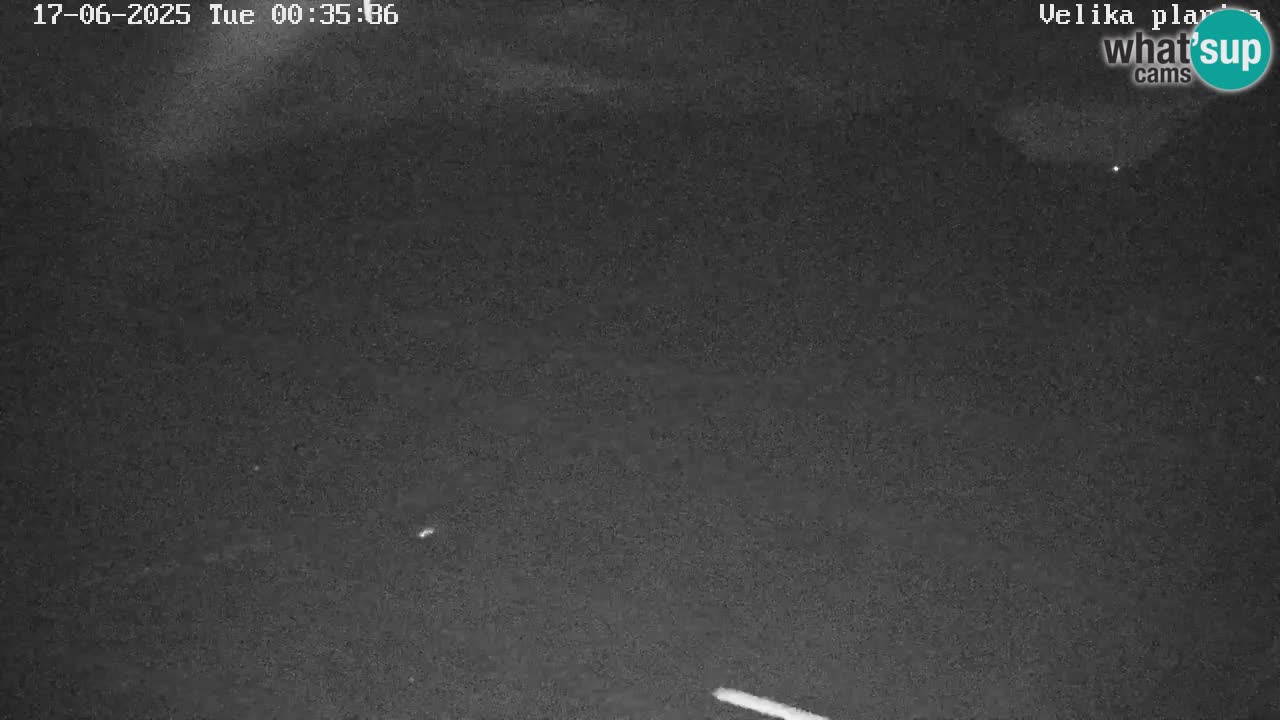 Valle Kamniška Bistrica | Webcam Velika Planina