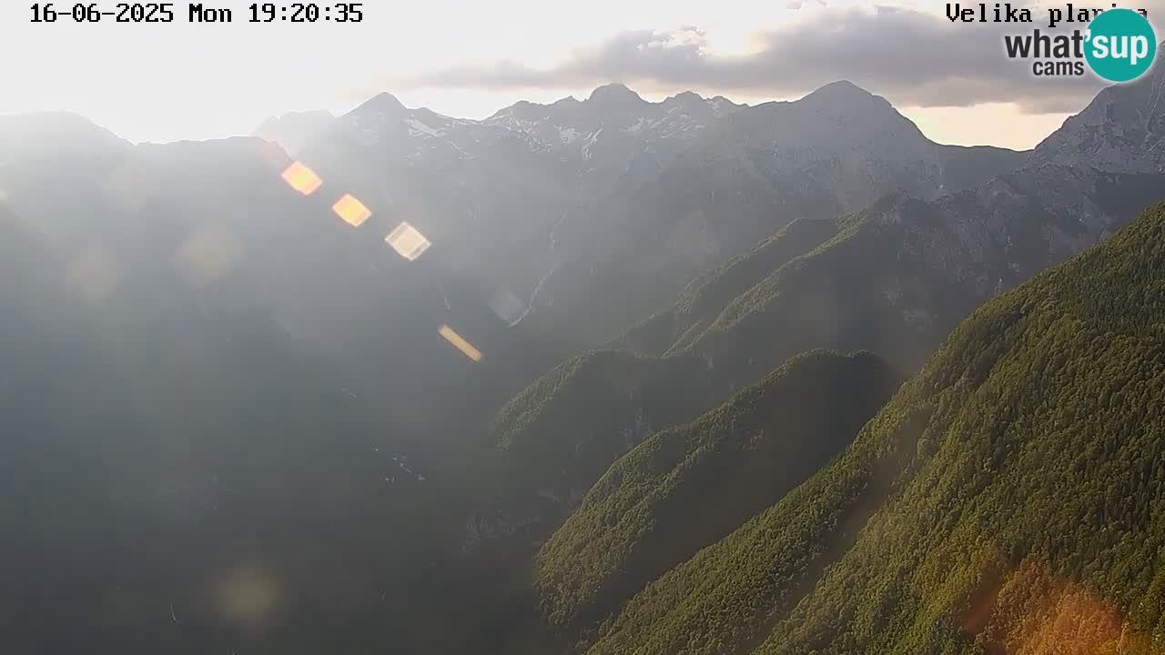 Kamniška-Bistrica Tals | Webcam Velika Planina