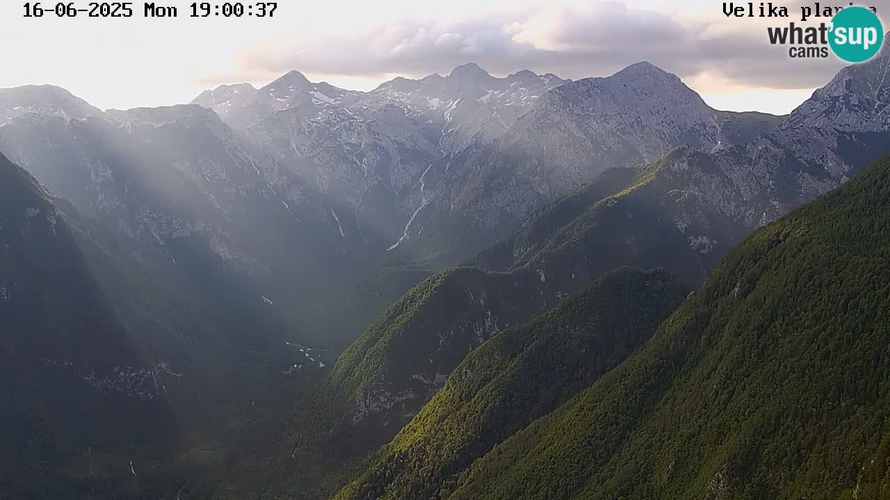 Kamniška-Bistrica Tals | Webcam Velika Planina