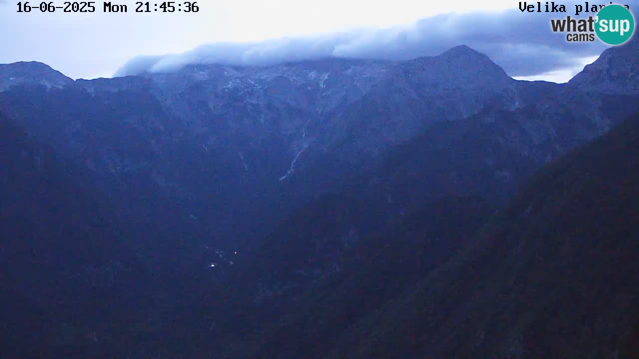 Valley Kamniške Bistrice | Webcam live Velika Planina
