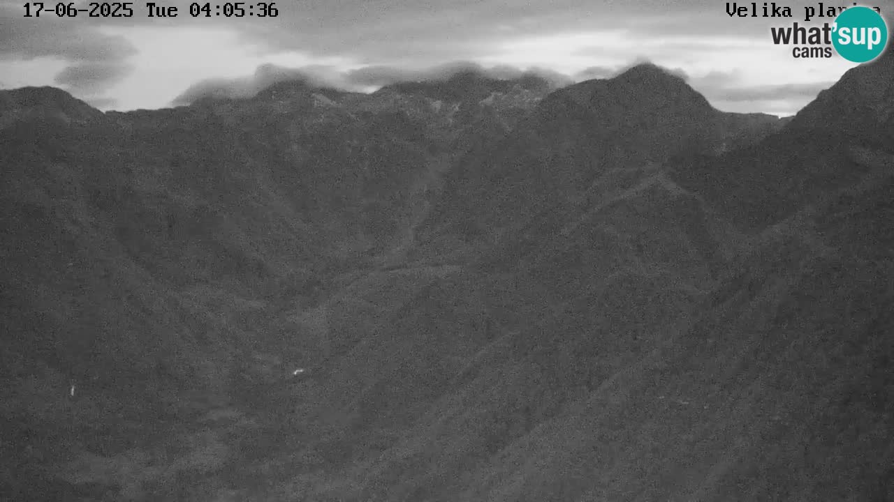 Valley Kamniške Bistrice | Webcam live Velika Planina