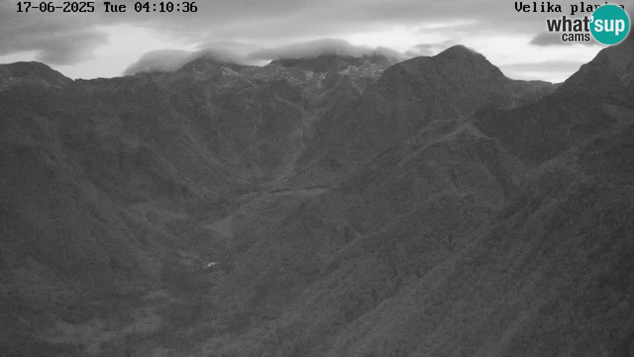 Valley Kamniške Bistrice | Webcam live Velika Planina
