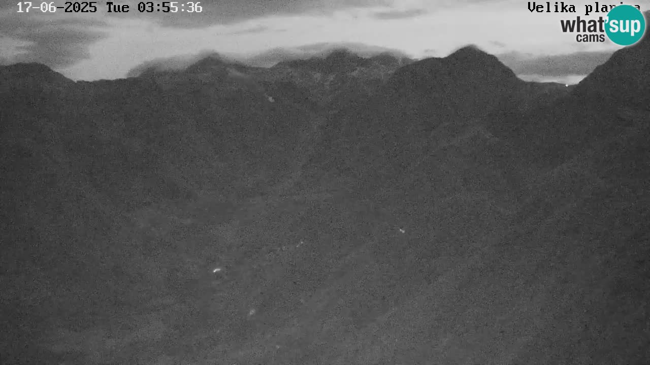 Dolina Kamniške Bistrice | Spletna kamera Velika Planina