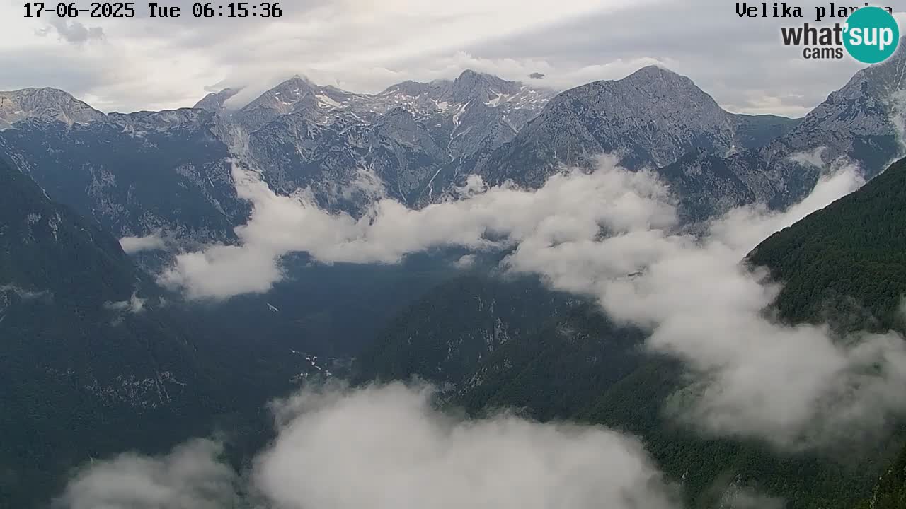 Dolina Kamniške Bistrice | Velika Planina web kamera