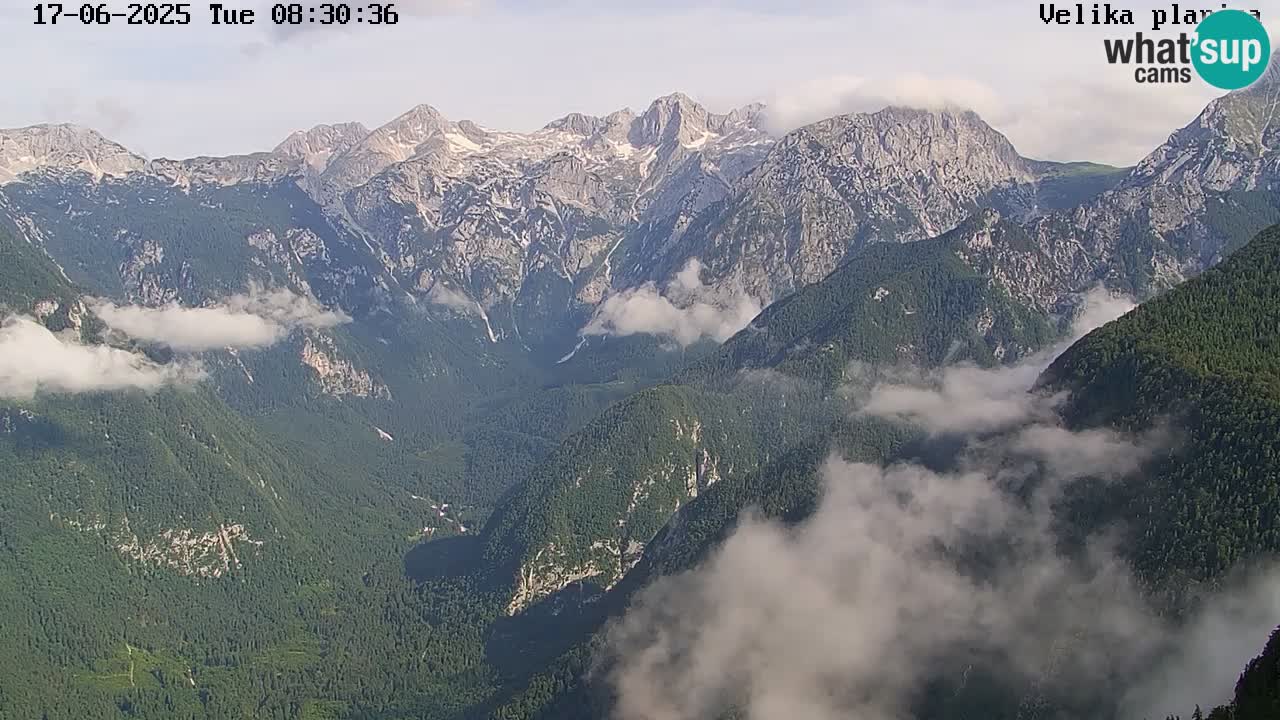 Kamniška-Bistrica Tals | Webcam Velika Planina