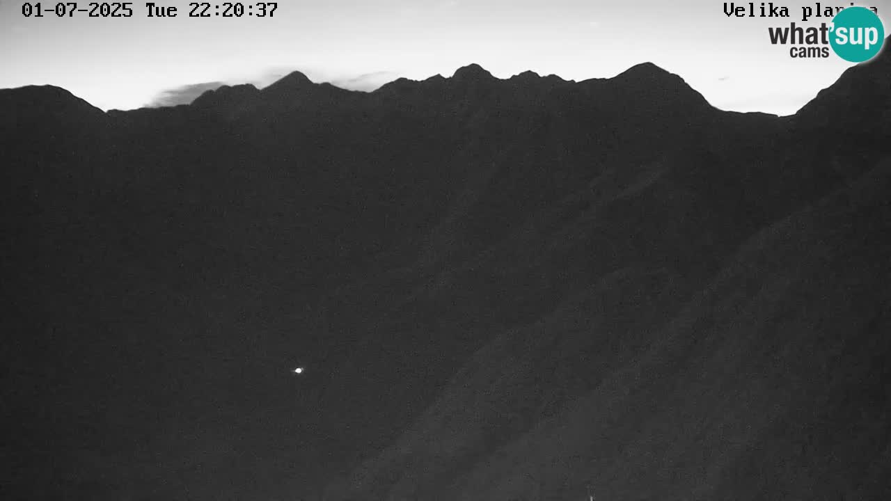 Valley Kamniške Bistrice | Webcam live Velika Planina