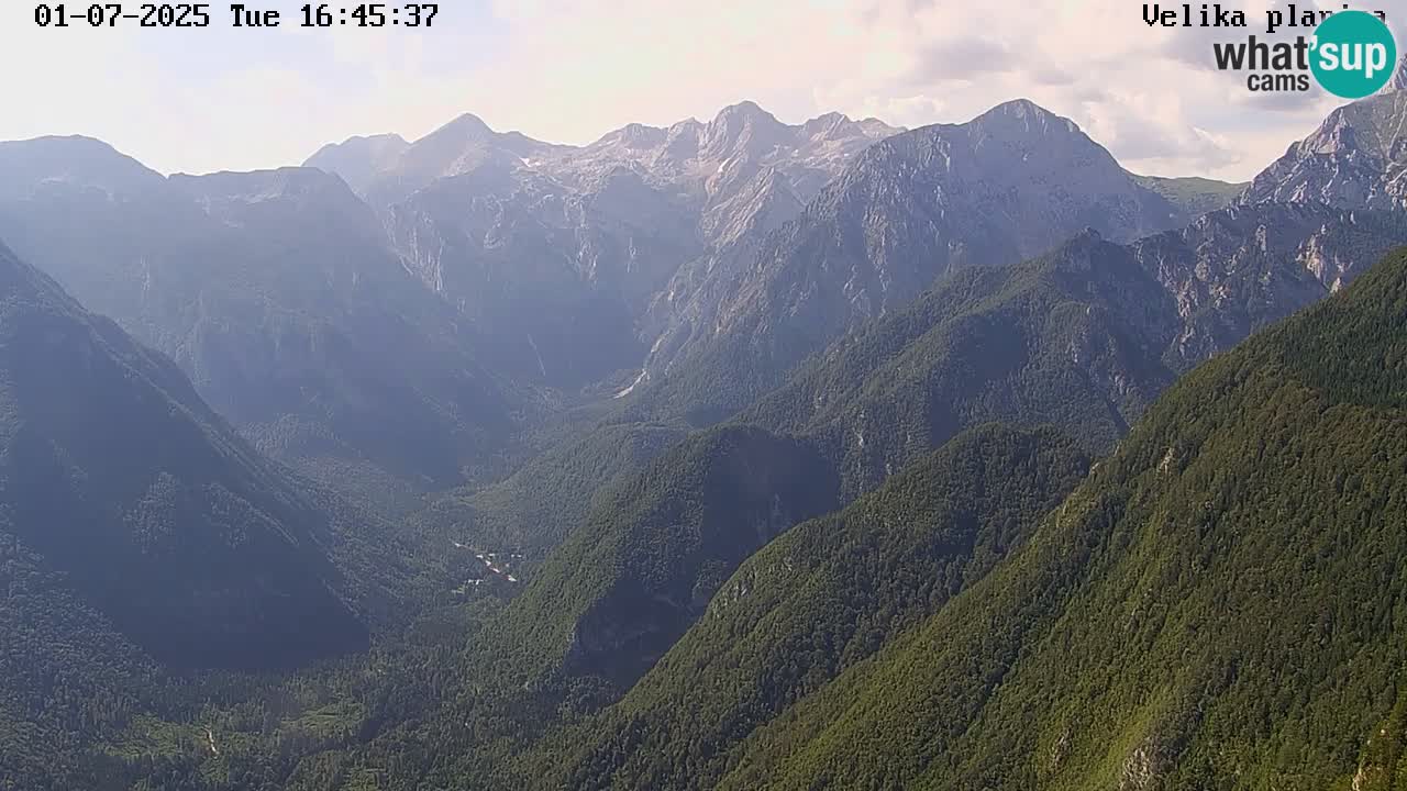 Kamniška-Bistrica Tals | Webcam Velika Planina