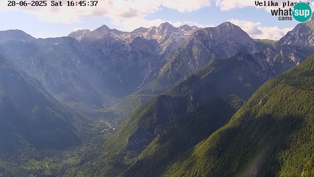 Kamniška-Bistrica Tals | Webcam Velika Planina
