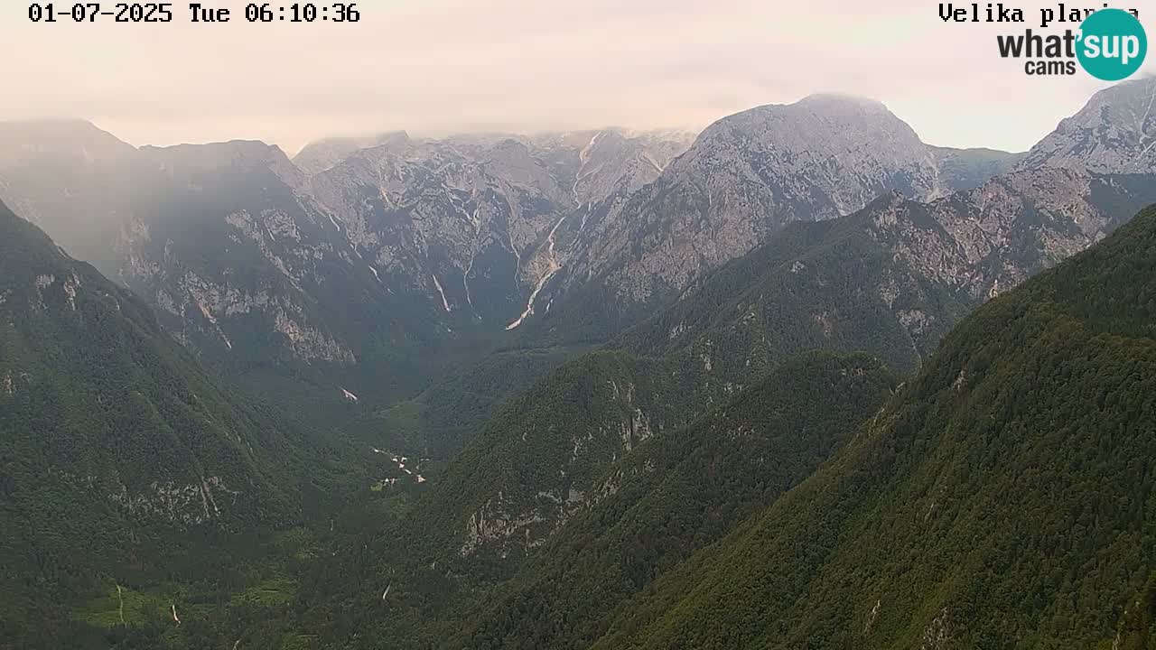 Kamniška-Bistrica Tals | Webcam Velika Planina