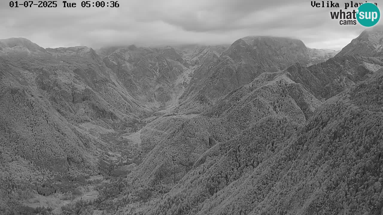 Kamniška-Bistrica Tals | Webcam Velika Planina