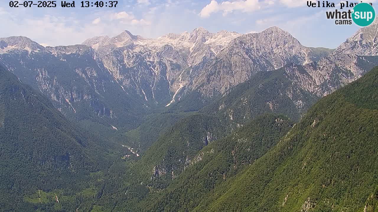 Kamniška-Bistrica Tals | Webcam Velika Planina