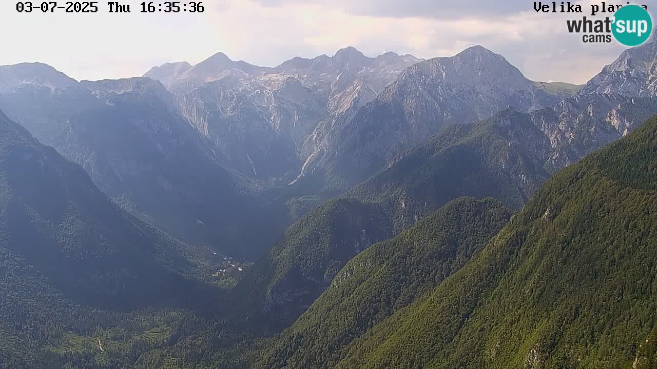 Kamniška-Bistrica Tals | Webcam Velika Planina