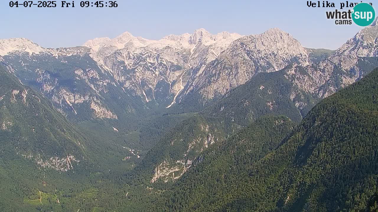 Valle Kamniška Bistrica | Webcam Velika Planina