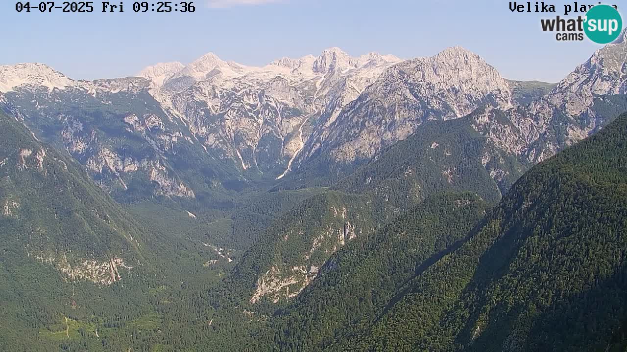 Kamniška-Bistrica Tals | Webcam Velika Planina