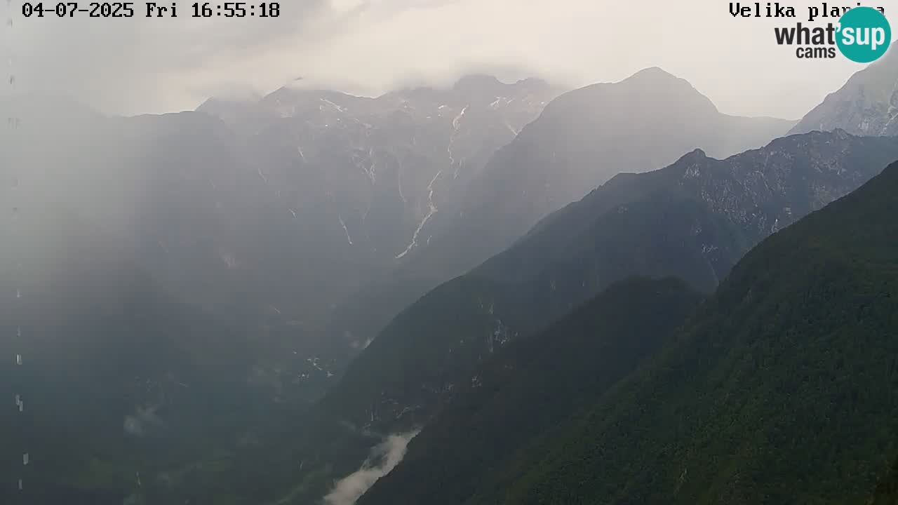 Valley Kamniške Bistrice | Webcam live Velika Planina