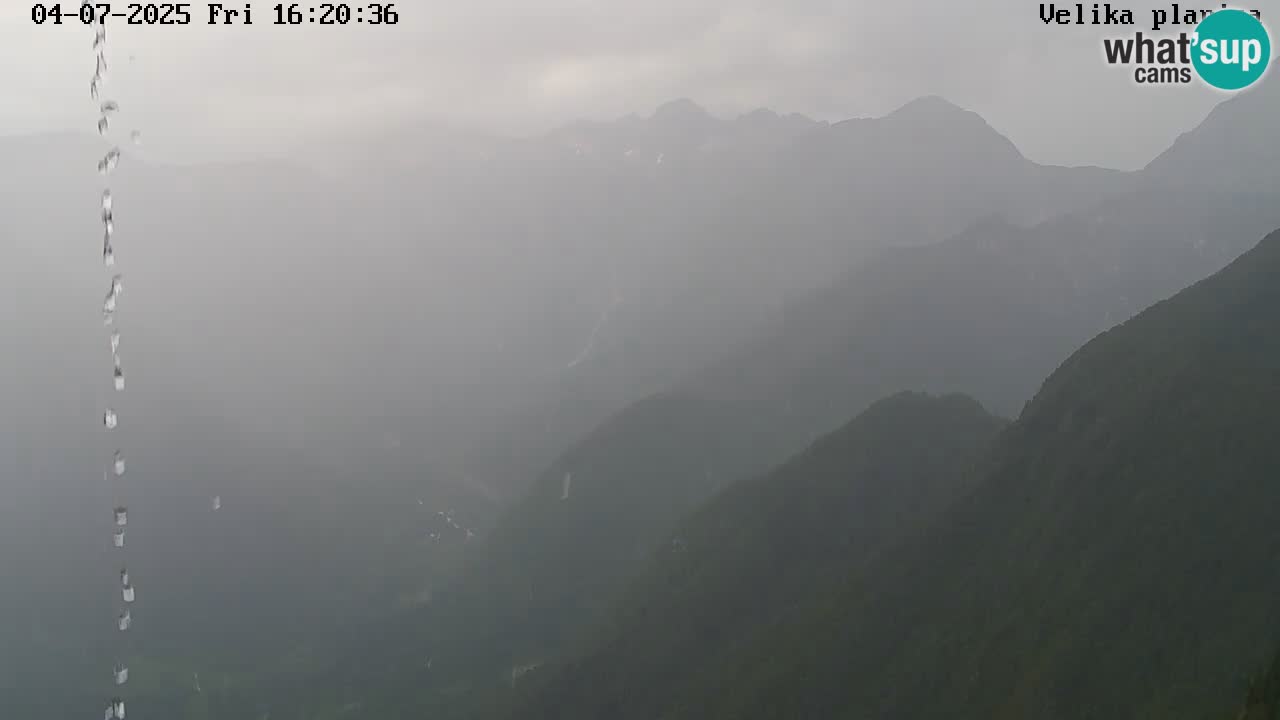 Dolina Kamniške Bistrice | Spletna kamera Velika Planina