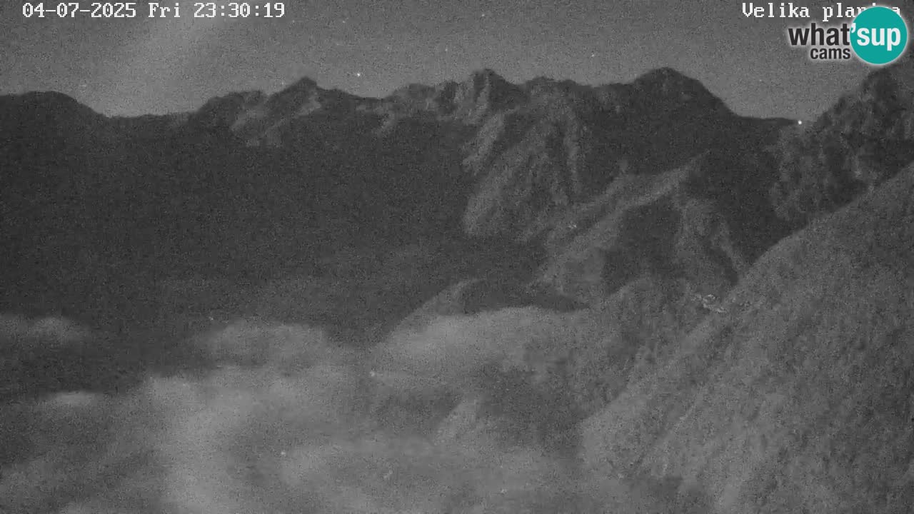 Valley Kamniške Bistrice | Webcam live Velika Planina