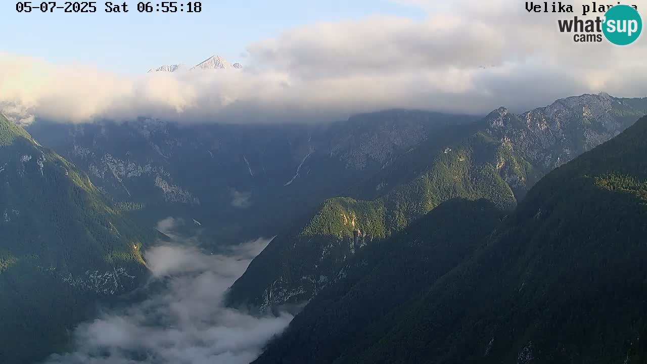 Kamniška-Bistrica Tals | Webcam Velika Planina