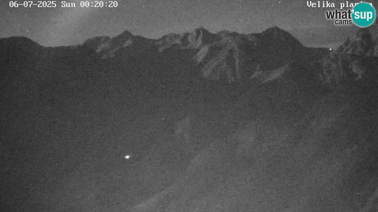 Vallée Kamniška Bistrica | webcam Velika Planina