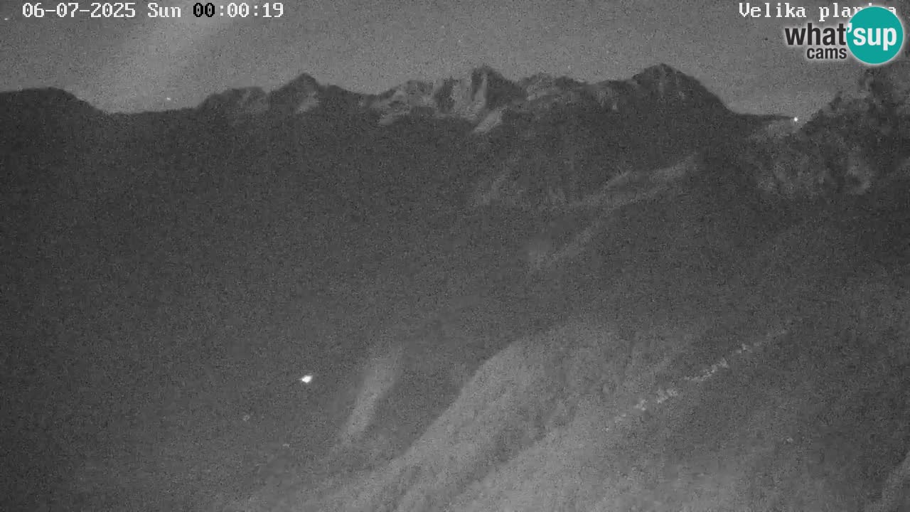 Vallée Kamniška Bistrica | webcam Velika Planina