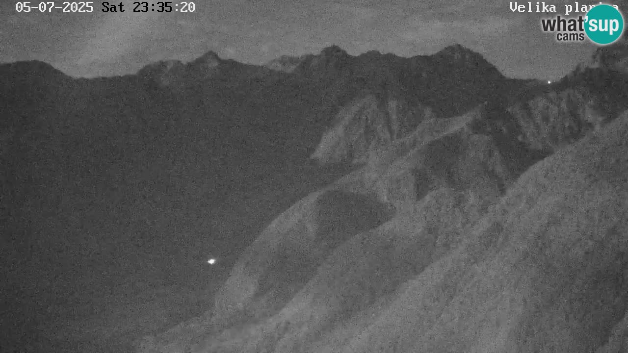 Valle Kamniška Bistrica | Webcam Velika Planina