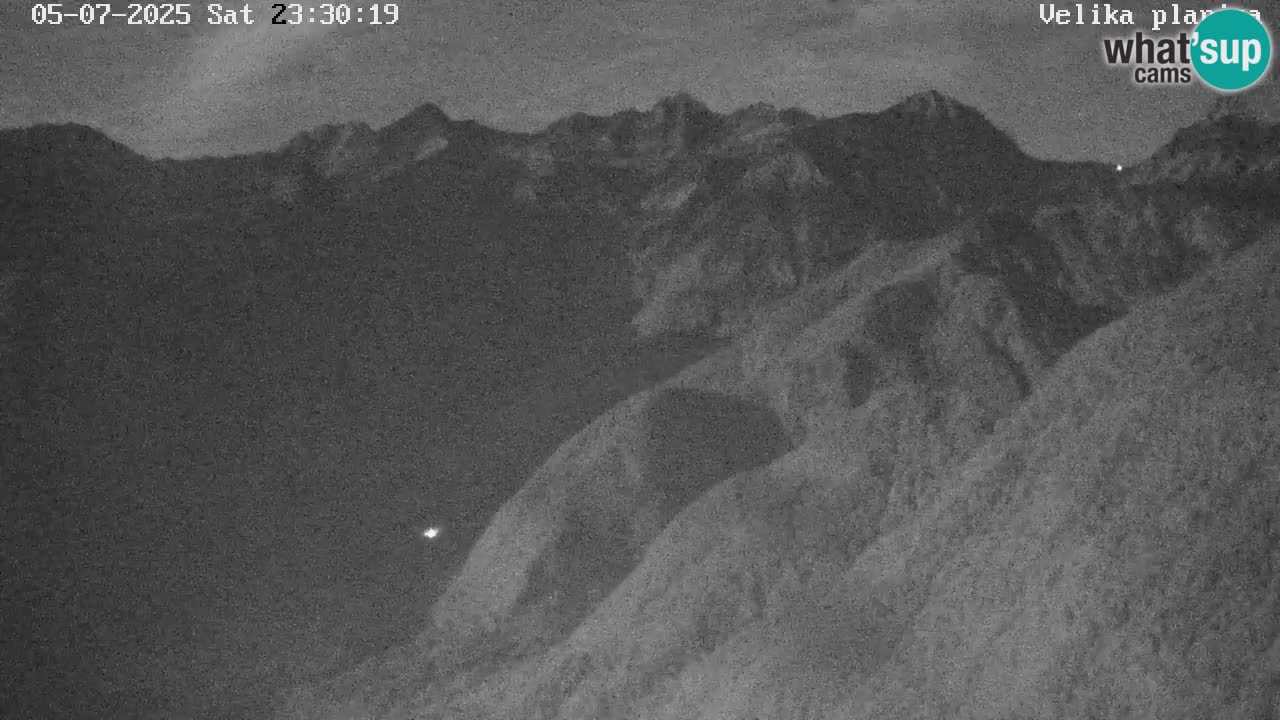Valle Kamniška Bistrica | Webcam Velika Planina