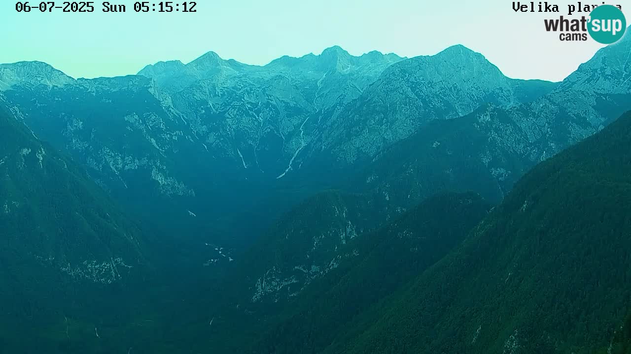 Kamniška-Bistrica Tals | Webcam Velika Planina