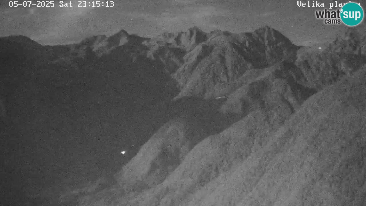 Valle Kamniška Bistrica | Webcam Velika Planina